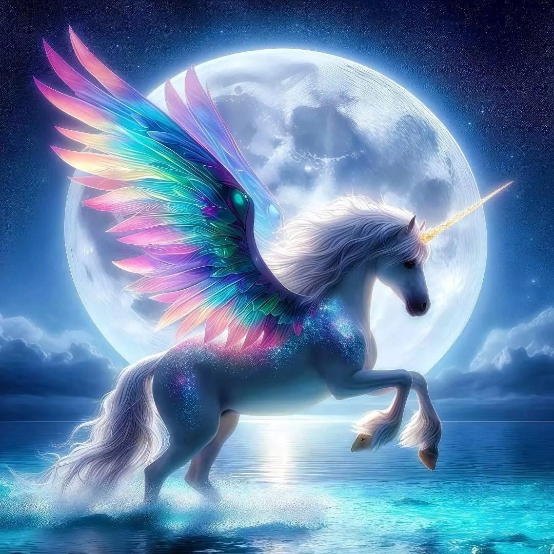 DIY Diamond Painting Kits - Fantasy Unicorn