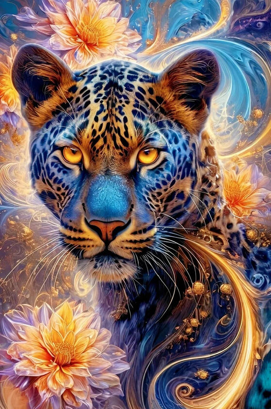 DIY Diamond Painting Kits - Leopard