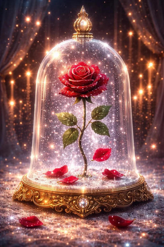 DIY Diamond Painting Kits - Rose