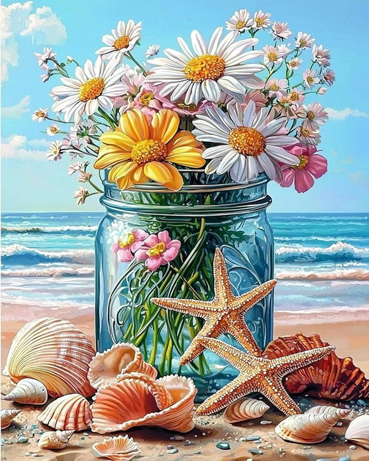 DIY Diamond Painting Kits - Flowers