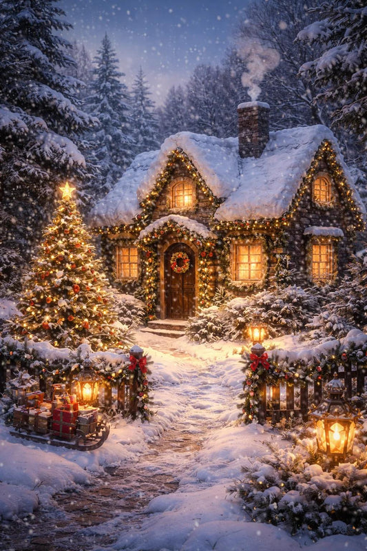 DIY Diamond Painting Kits - Christmas House