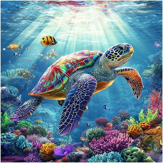 DIY Diamond Painting Kits - Sea Turtle