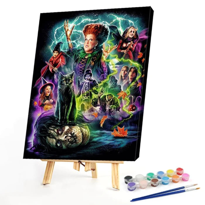 Paint By Numbers Kit - Hocus Pocus