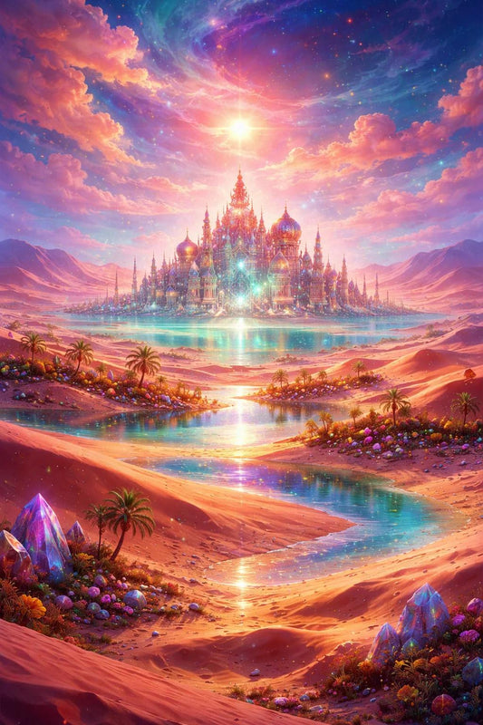 DIY Diamond Painting Kits - Abstract Landscape