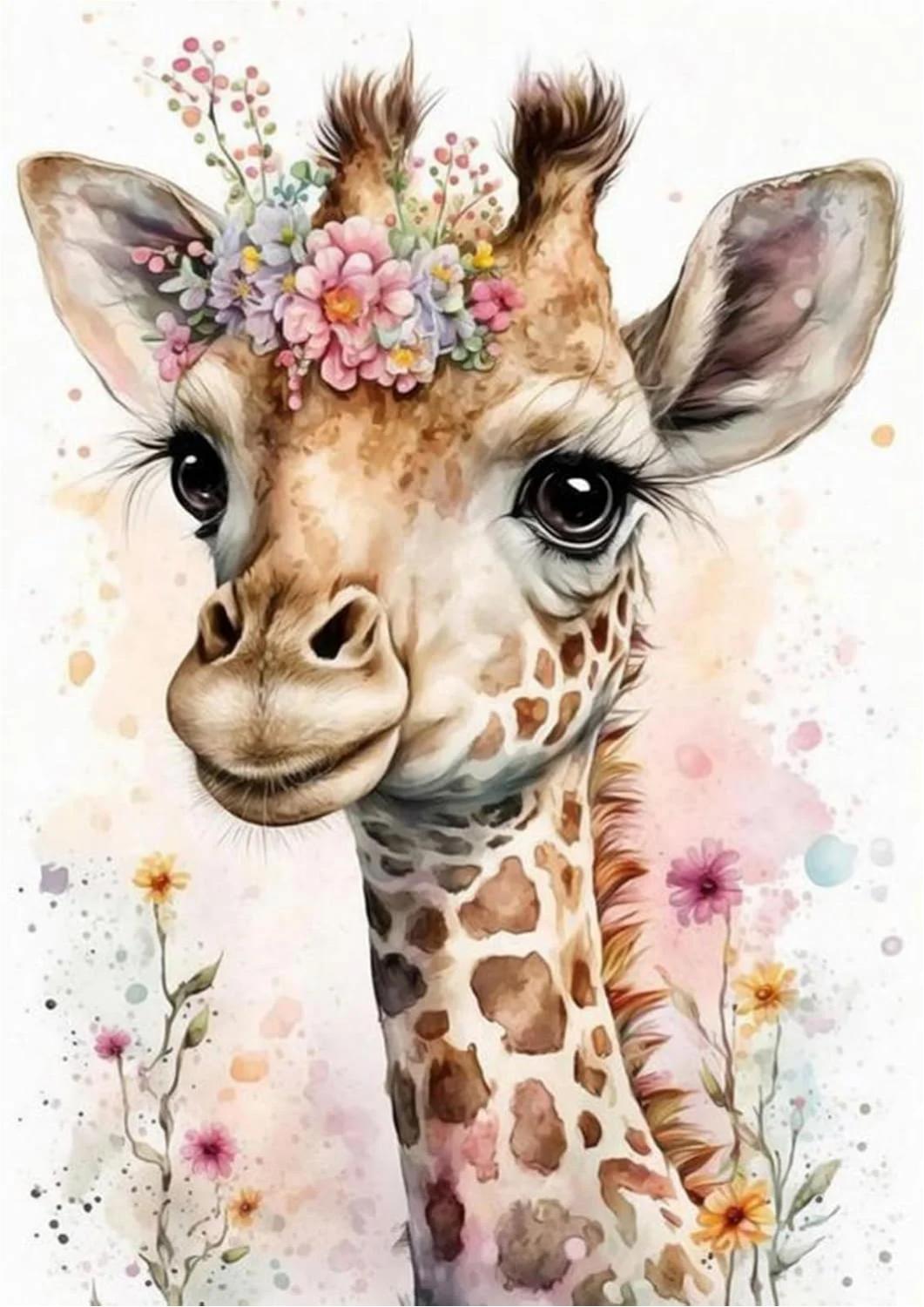 DIY Diamond Painting Kits - Giraffe