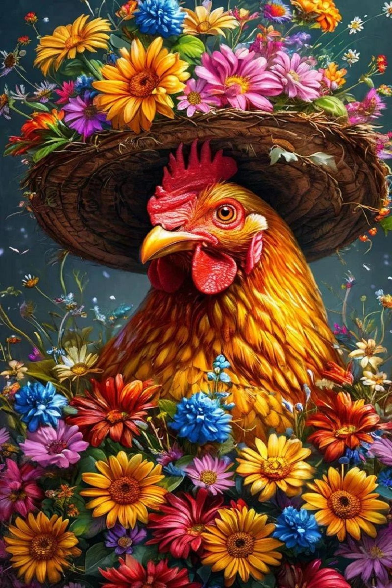 DIY Diamond Painting Kits - Rooster