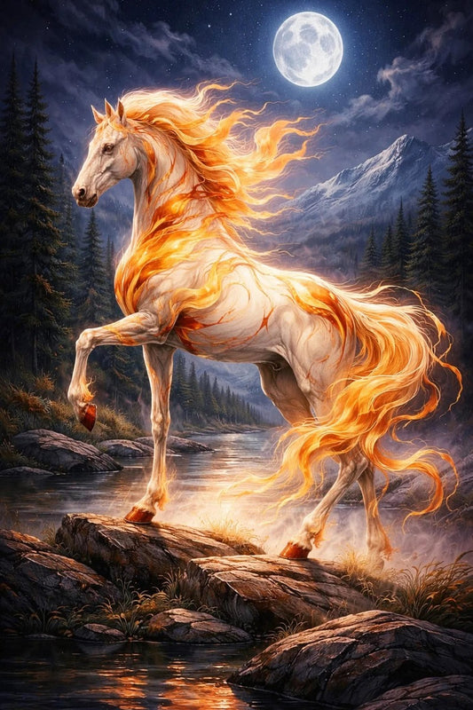 DIY Diamond Painting Kits - Fantasy Horse
