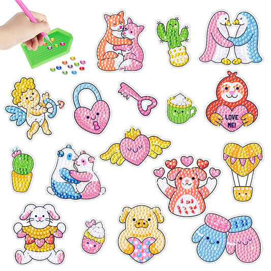 DIY Diamond Painting Craft Stickers - Animal