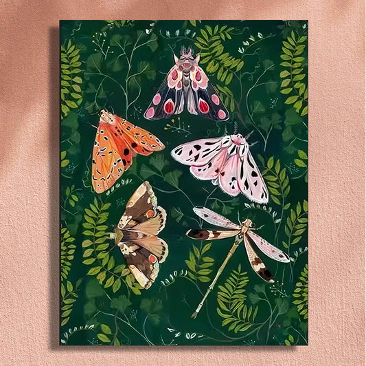 Painting By Numbers Kit - Insects