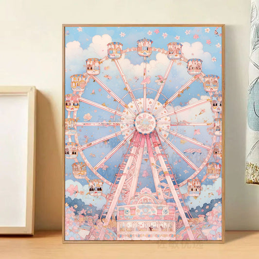 Painting By Numbers Kit - Observation Wheel