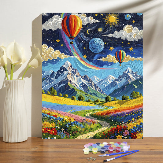 Painting By Numbers Kit - Beautiful Scenery