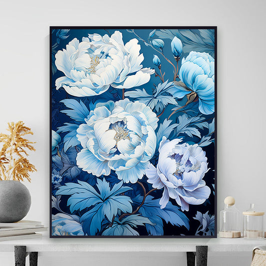 Painting By Numbers Kit - Flowers