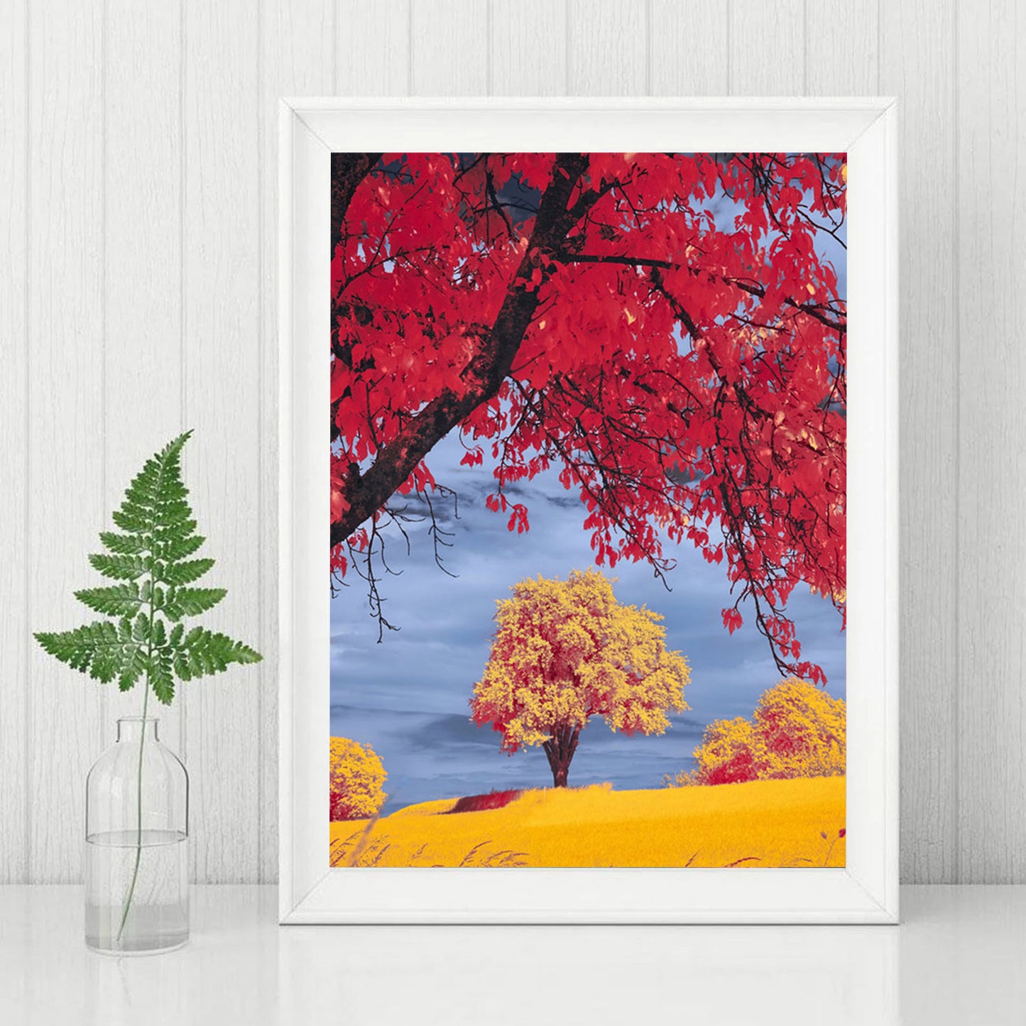 DIY Diamond Painting Kit - Autumn Tree Painting