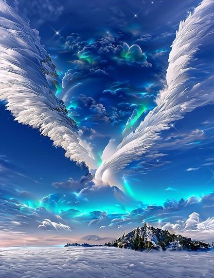 Paint By Numbers Kit - Angel Wings